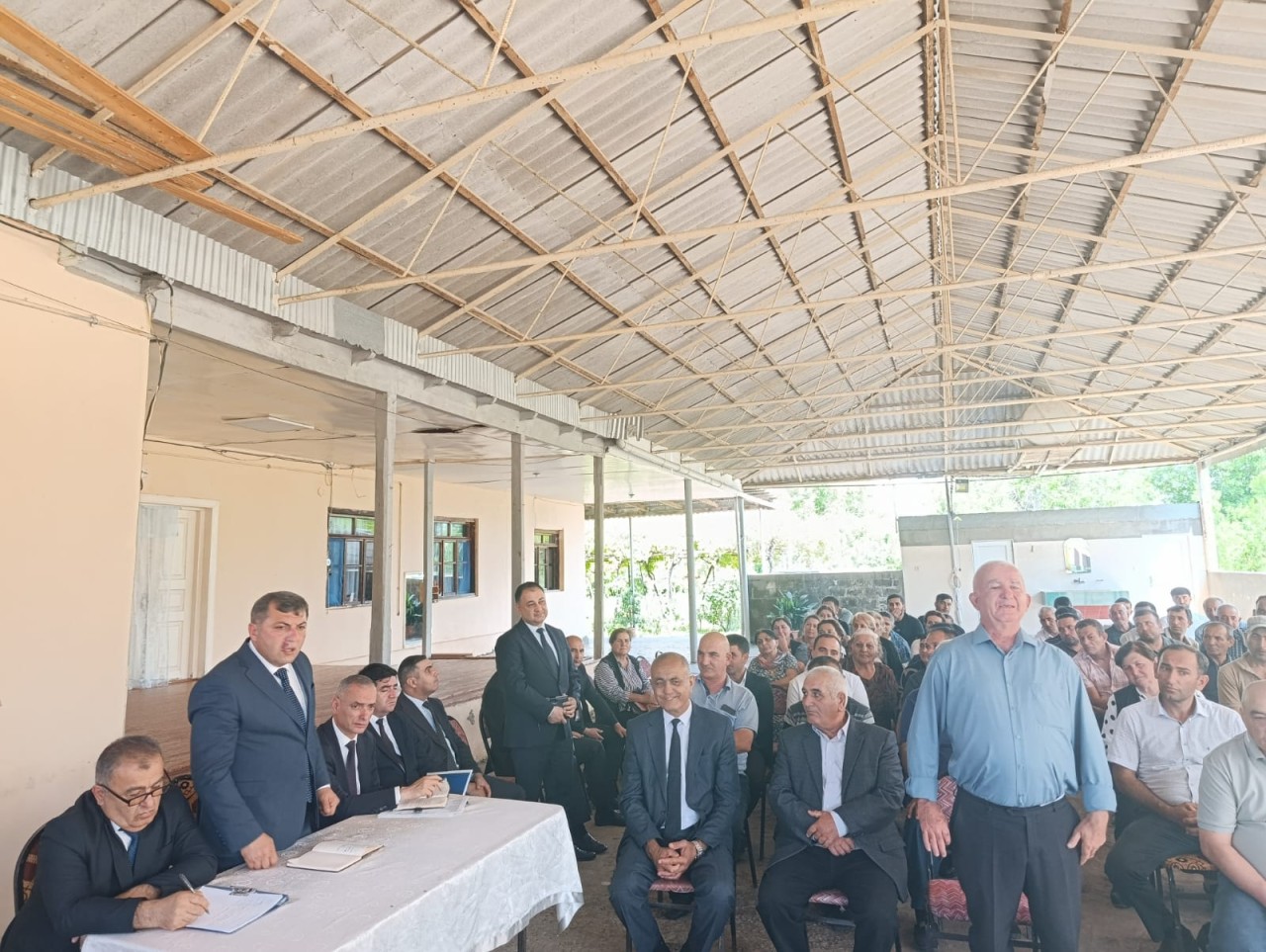Goranboyda növbəti səyyar qəbul keçirildi - FOTOLAR
